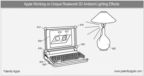 Apple patenta un sistema que juega con la luz