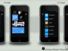 Tema de Windows Phone 7 para el iPhone