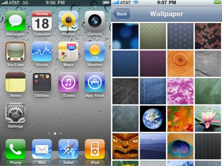 Descarga los nuevos wallpapers del iPhone OS 4.0