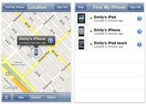 Apple publica Find My iPhone para iOS