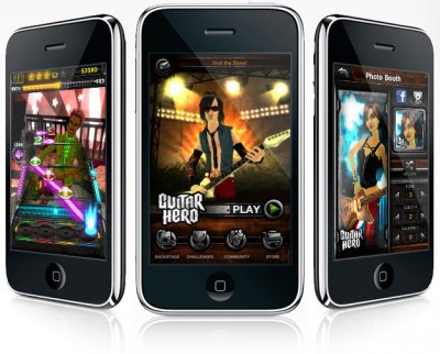 Disponible Guitar Hero para iPhone