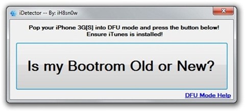 iDetector, o como saber el bootrom de tu iPhone 3GS