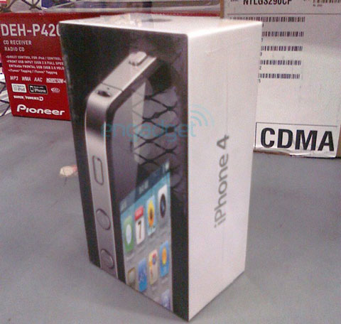 Walmart ya tiene las primeras unidades del iPhone 4