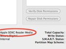 El lector SD del Mac Mini es compatible con SDXC