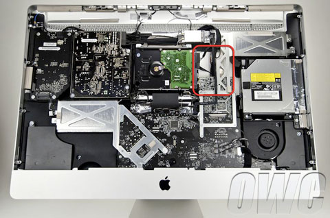 No podremos añadirle un disco SSD al iMac a no ser que lo compremos con él