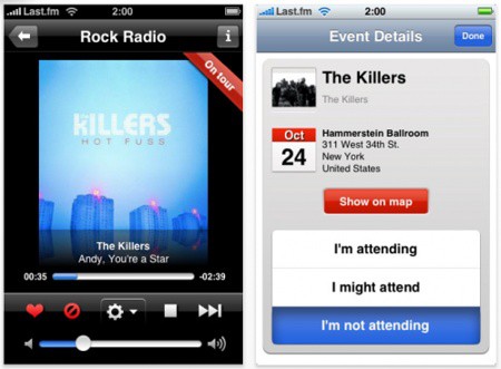 Last.fm y Spotify reciben la bendicion del iOS 4