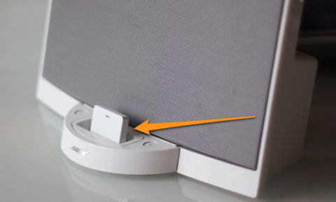 Conecta tu iPod al dock a través de bluetooth