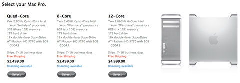 Los nuevos Mac Pro llegan a la Apple Store Online