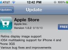 Se actualiza Apple Store en el iPhone