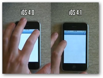 iPhone 3G: Bienvenido, iOS 4.1