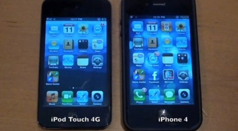 ¿Cual es mas rápido, el iPhone 4 o el nuevo iPod Touch?