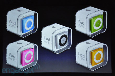 Nuevo iPod Shuffle de cuarta generación