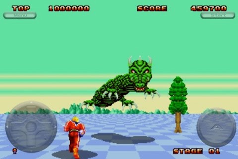 Space Harrier II disponible para el iPhone