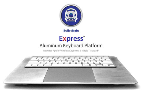 BulletTrain Express, plataforma para el teclado y el Magic Trackpad