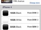 Actualización de la app Apple Store enseña el iPhone 4 blanco