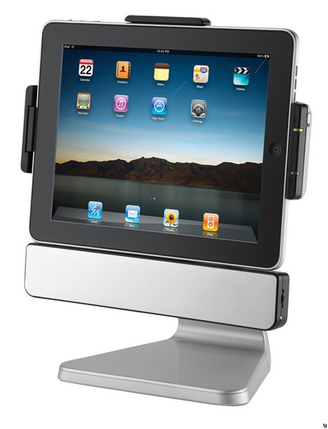 SMK PadDock 10, un dock para iPad equipado con altavoces