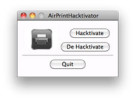 Activa AirPrint en Mac OS X 10.6.5