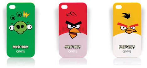 Fundas de Angry Birds para iPhone 4