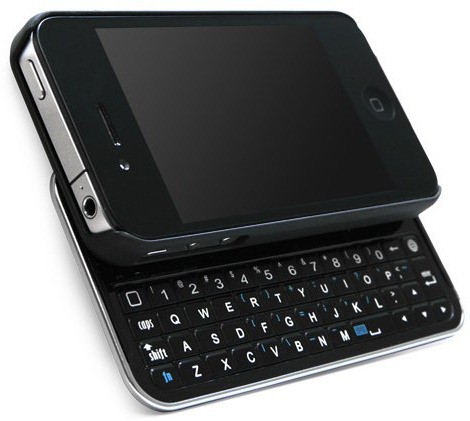 Teclado físico para iPhone 4 inspirado en el Droid