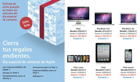 Hoy es el Black Friday en la Apple Store