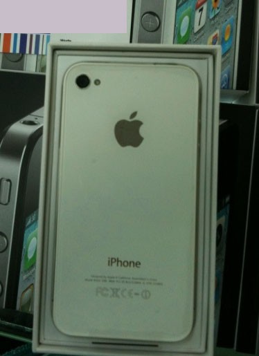 ¿El iPhone 4 blanco se vende en China?