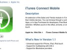 Nueva versión de iTunes Connect Mobile con jugosas novedades
