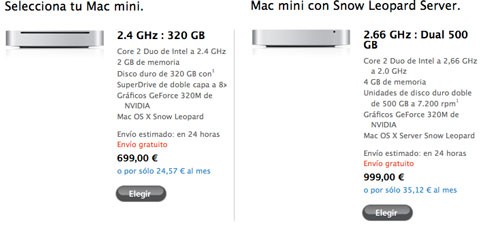 Apple baja el precio del Mac Mini en España