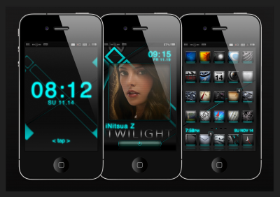 Tema para iPhone 4 inspirado en Crepúsculo