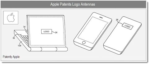 La antena del próximo iPhone podría estar detrás del logo de Apple según una patente