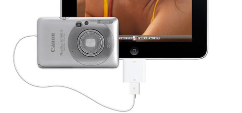 iOS 4.2 para iPad modifica la potencia eléctrica del Camera Kit