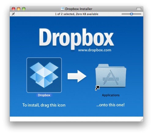 Disponible Dropbox 1.0