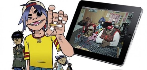 El álbum de Gorillaz creado en el iPad estará disponible gratis