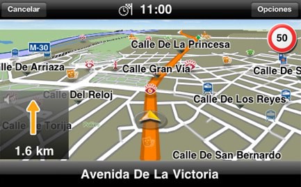 Navigon ya funciona en el iPad