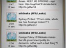 WikiLeaks para iPhone
