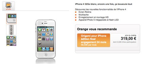 El iPhone 4 blanco podría ser más caro