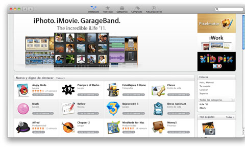Mac AppStore hackeada a las pocas horas de estar disponible