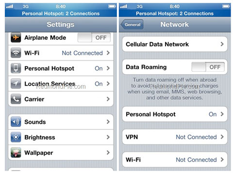 iOS 4.3 podría ser la versión que traiga el HotSpot WiFi a nuestros iPhone