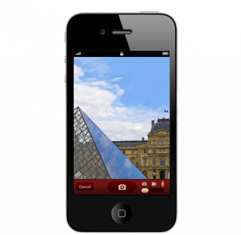 Amble: Una aplicación para iPhone de Louis Vuitton