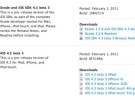 Apple libera iOS 4.3 beta 3 para los desarrolladores