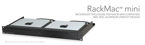 RackMac Mini, un accesorio para convertir el Mac Mini en un equipo «enrackable»