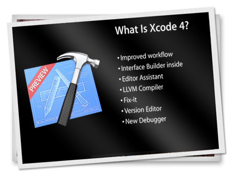 Una beta de Xcode 4 está siendo distribuida en la WWDC