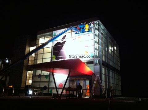 Apple ya está decorando el Yerba Buena Center