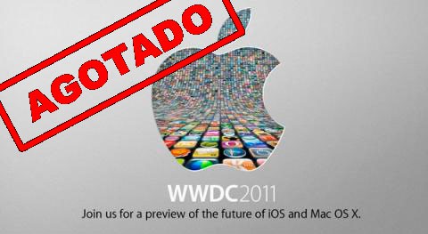 Las entradas para la WWDC 2011 se agotan en 10 horas