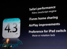 iOS 4.3 estará disponible el 11 de marzo