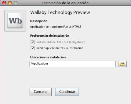 Wallaby: convirtiendo Flash a HTML5 para iOS