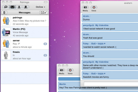 Palringo, el cliente multiprotocolo de mensajería instantánea ahora también disponible para Mac OS X