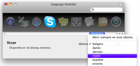 Language Switcher, o cómo abrir aplicaciones en otros idiomas