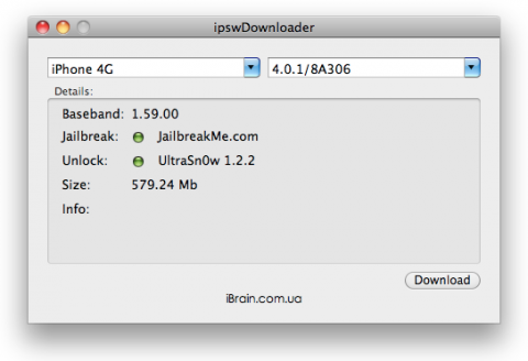 Descarga la versión de iOS que necesites con ipswDownloader