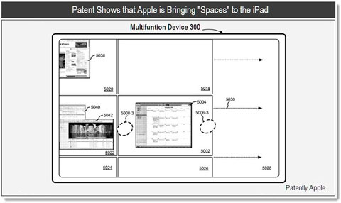 Apple patenta Space para iOS