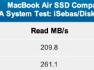 Apple cambia las unidades SSD del MacBook Air por otras más rápidas
